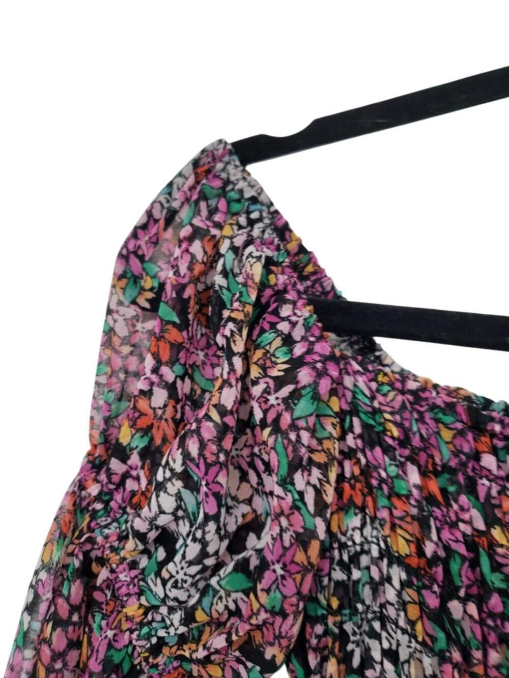 NWT Misa Los Angeles Rashida Smocked Floral Maxi Dress Nazirah Boho Whimsigoth - Picture 9 of 16